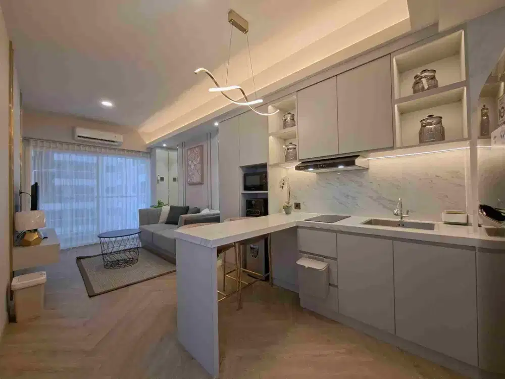 Sewa 1BR Furnish Apartemen Puncak Bukit Golf Surabaya