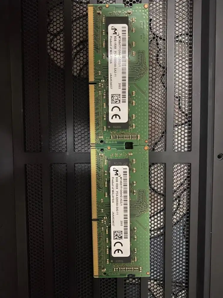 RAM Laptop 2x8GB DDR4 3200MHz Micron (bekas laptop) nego alus