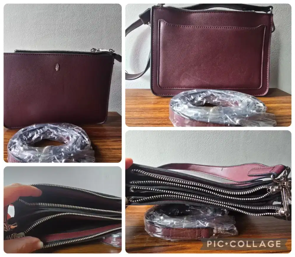 Preloved Handbag Tas Hush Puppies

Warna Marron