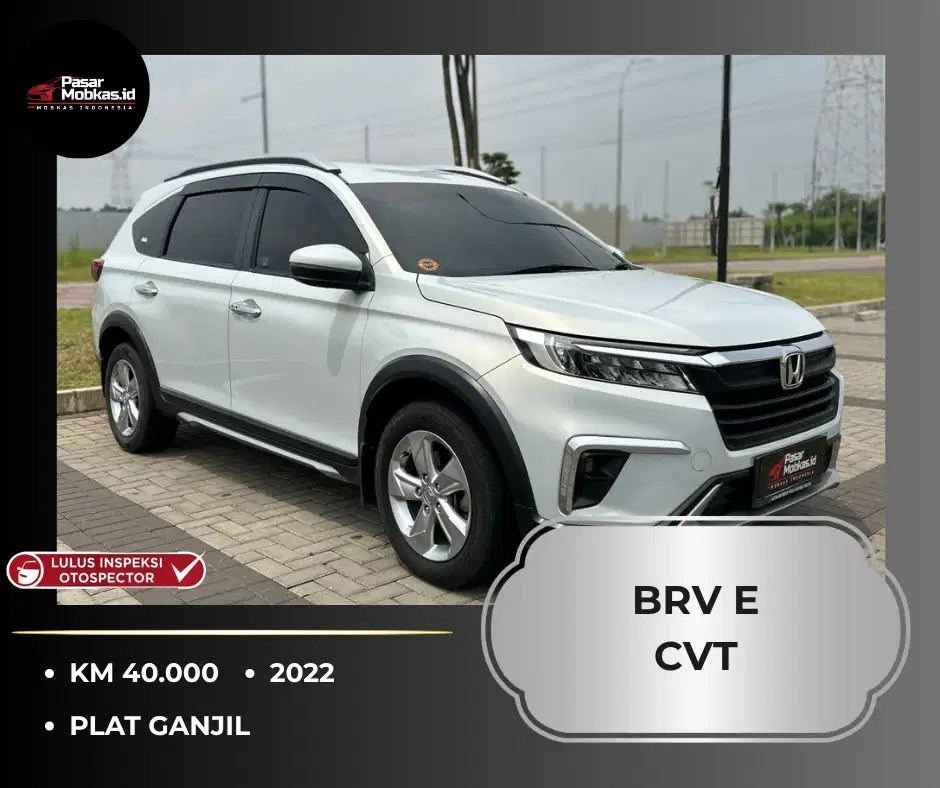 BRV E CVT 2022 GANJIL AT MATIC