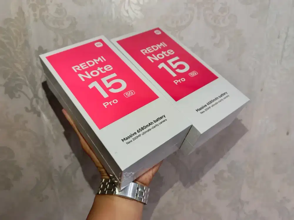 Redmi note 15 pro 5G 8/256 NEW ( bukan 14t 15t plus )