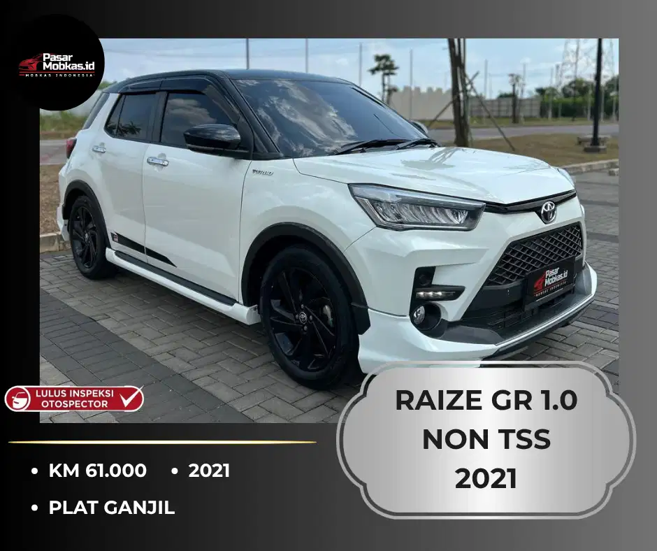 RAIZE GR SPORT 1.0 NON TSS GANJIL AT MATIC