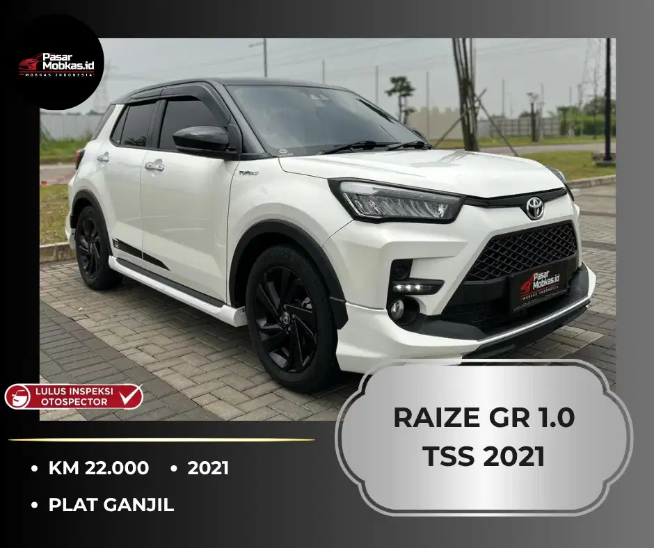 RAIZE GR SPORT 1.0 TSS GANJIL AT MATIC