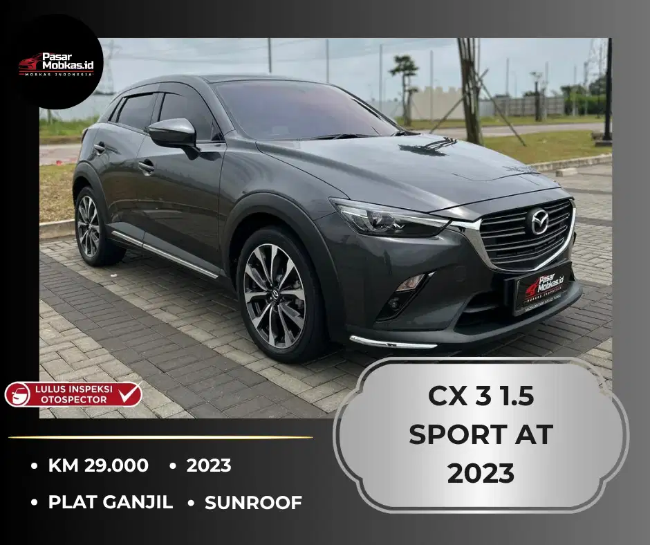 MAZDA CX-3 1.5 SPORT GANJIL AT MATIC