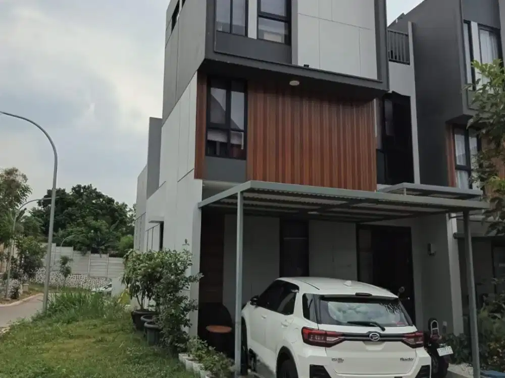 Rumah Scandinavian 2 lantai di Kota Wisata  harga terjangkau