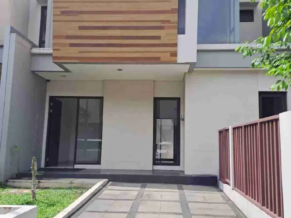 DISEWAKAN  CEPAT RUMAH RAPI SEMI FURNISHED DI EMINENT PRESTIGIA BSD CITY