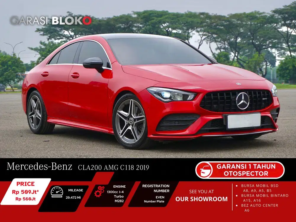 Mercedes Benz CLA200 AMG C118 Coupè 2019