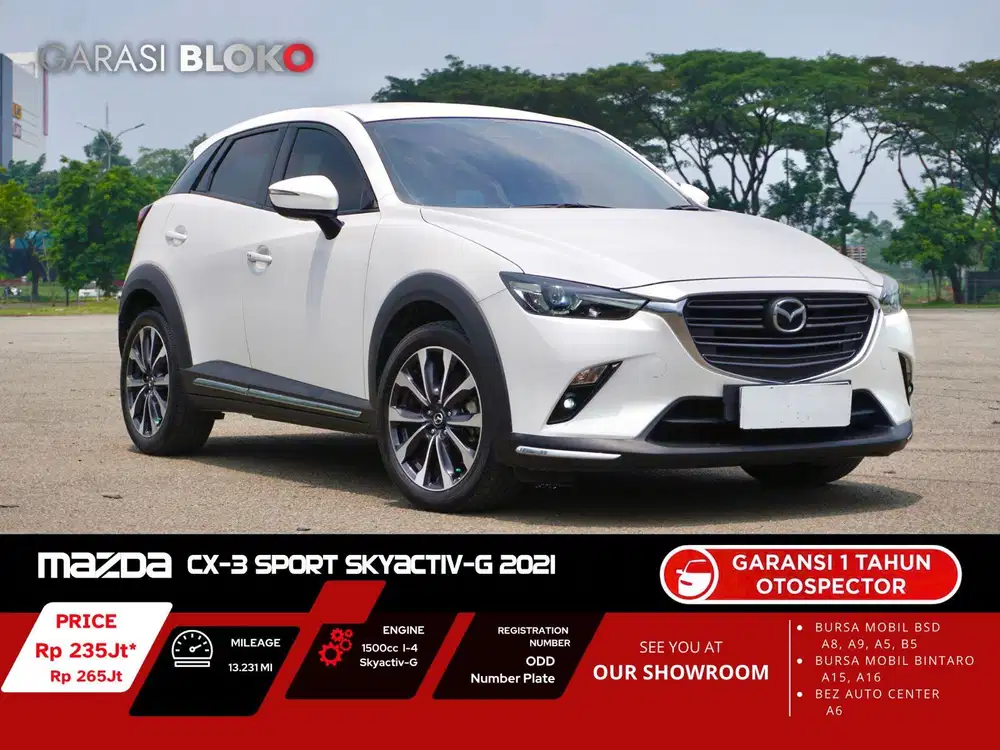 Mazda CX-3 Skyactiv-G 1.5L Sport Line 2021