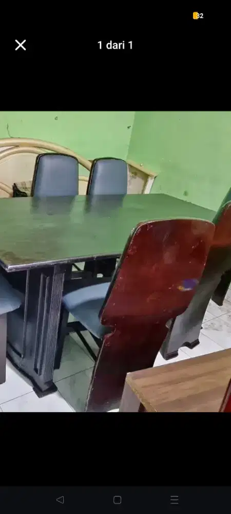 meja makan siap pakai