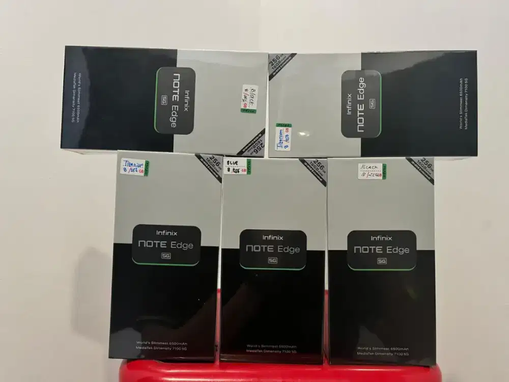 Infinix Note Edge 5G 8/256 Promo Murah New Segel