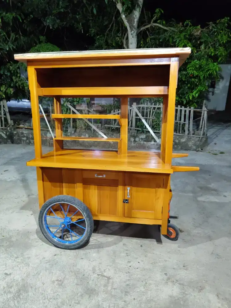 Gerobak Angkringan jg Melayani Pesanan Grobak Bakso Mie Bubur Sate dlL