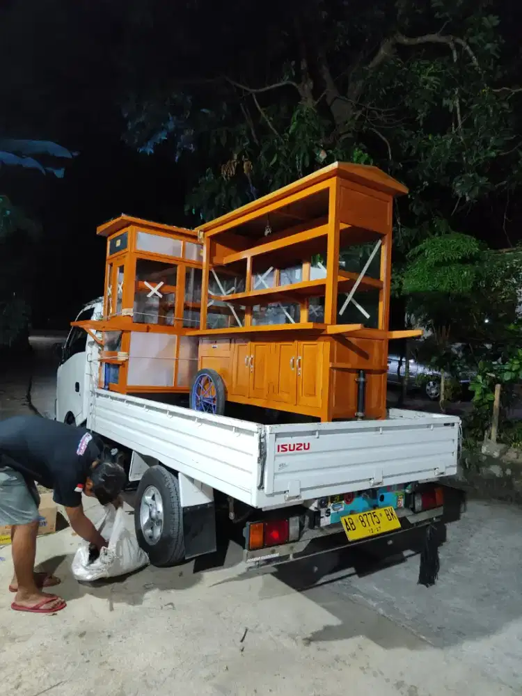 Gerobak Angkringan jg Melayani Pesanan Grobak Bakso Mie Bubur Sate dlL