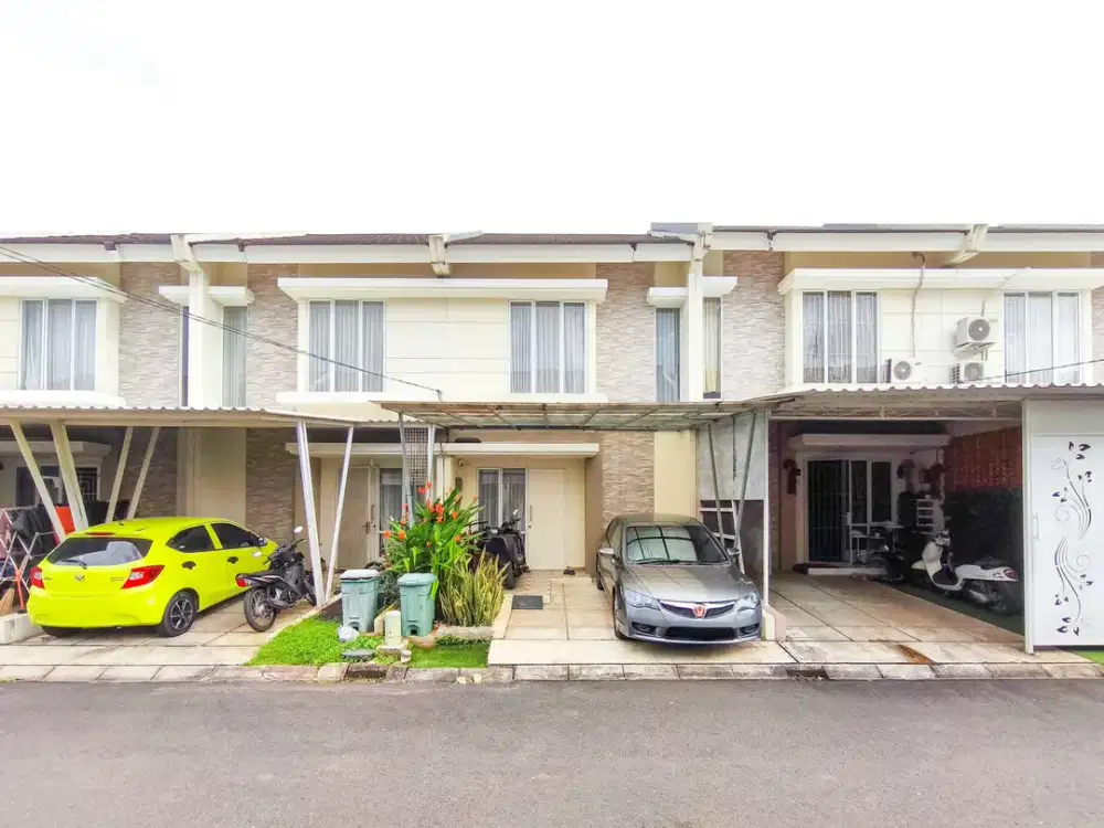 Rumah 2 Lt SHM 5 Mnt ke Mall Paradise Walk Serpong Dibantu KPR J-43170