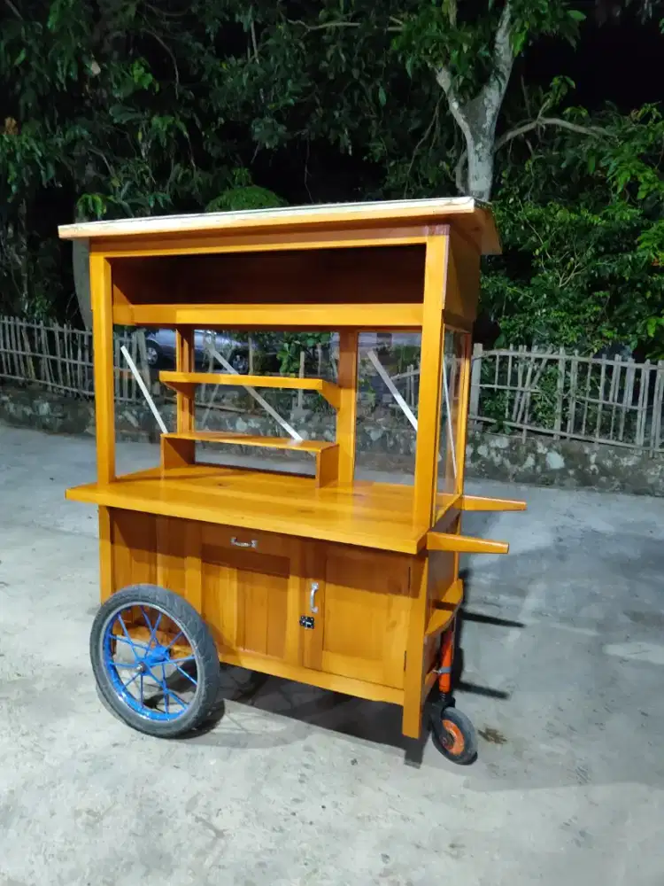 Gerobak Angkringan jg Melayani Pesanan Grobak Bakso Mie Bubur Sate dlL
