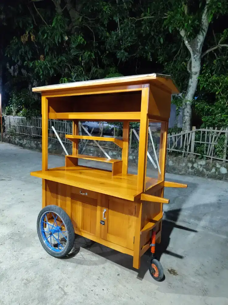 Gerobak Angkringan jg Melayani Pesanan Grobak Bakso Mie Bubur Sate dlL