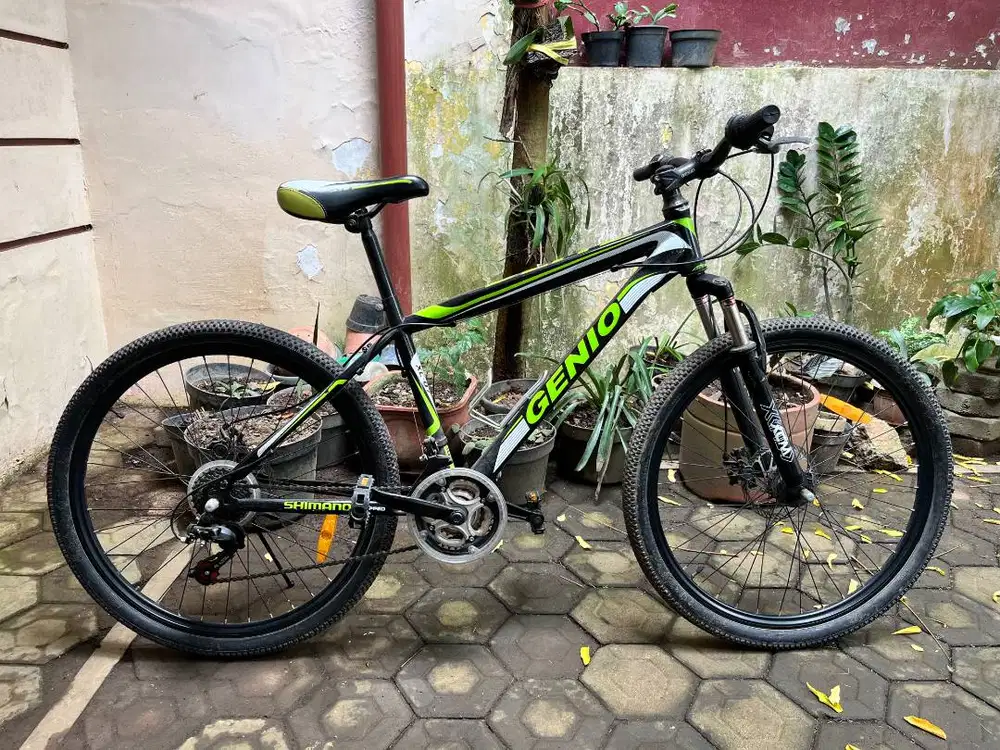 Sepeda MTB Genio Original (Kondisi Jarang Pakai / Like New)
