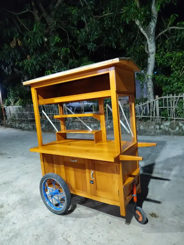 Gerobak Angkringan jg Melayani Pesanan Grobak Bakso Mie Bubur Sate dlL