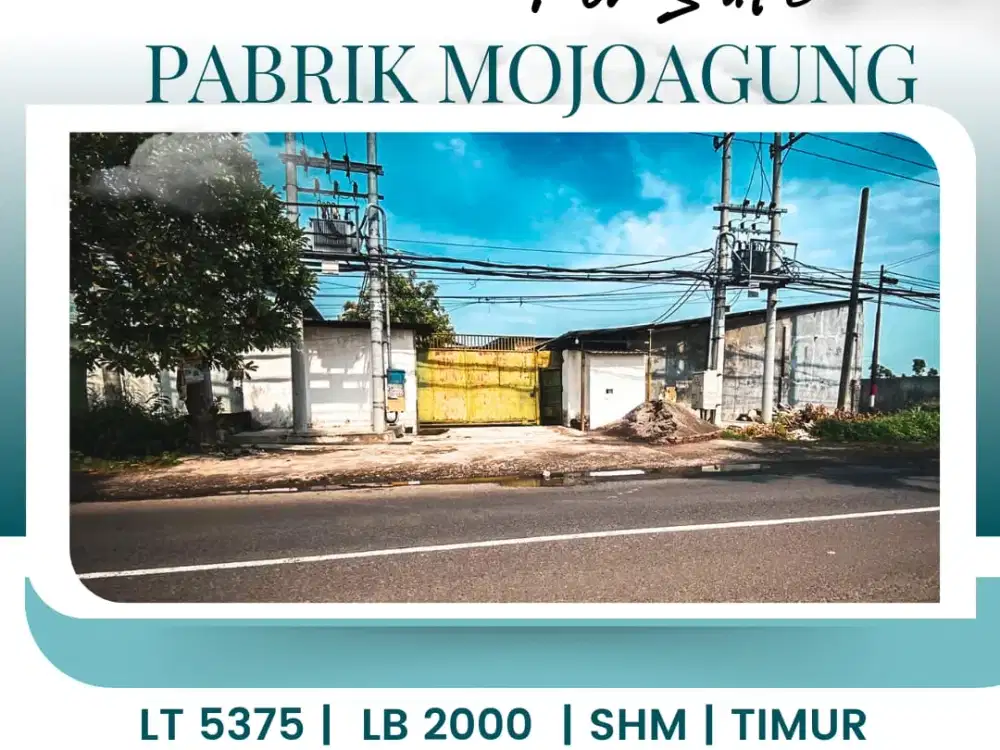 Dijual Cepat n Murah Gdng Mojoagung