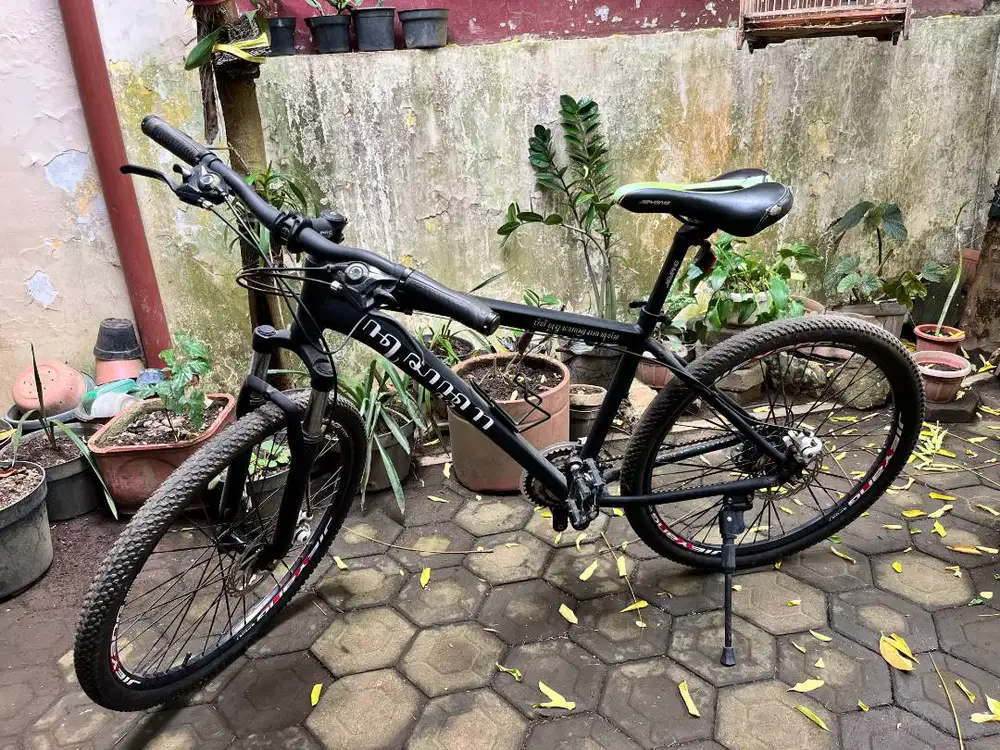 Sepeda MTB Jieyang Custom Hitam Doff
