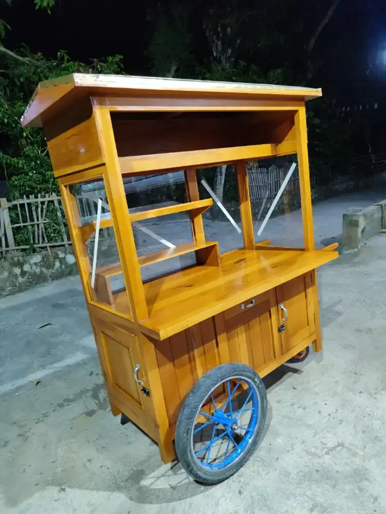Gerobak Angkringan jg Melayani Pesanan Grobak Bakso Mie Bubur Sate dlL