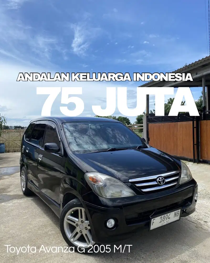 Toyota Avanza 2005 Bensin