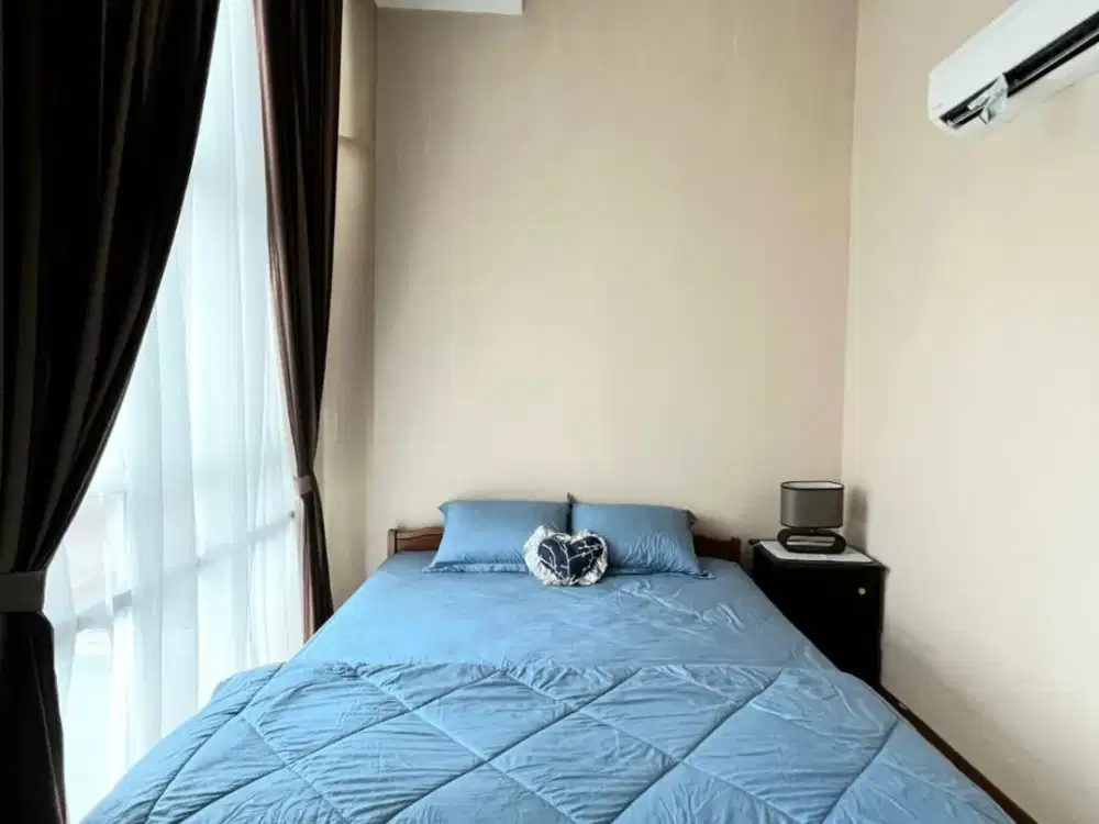 Apartemen 1BR Furnished Marbella Residence Kemang Lt 6 – Balkon, Akses Mudah Tanpa Lift
