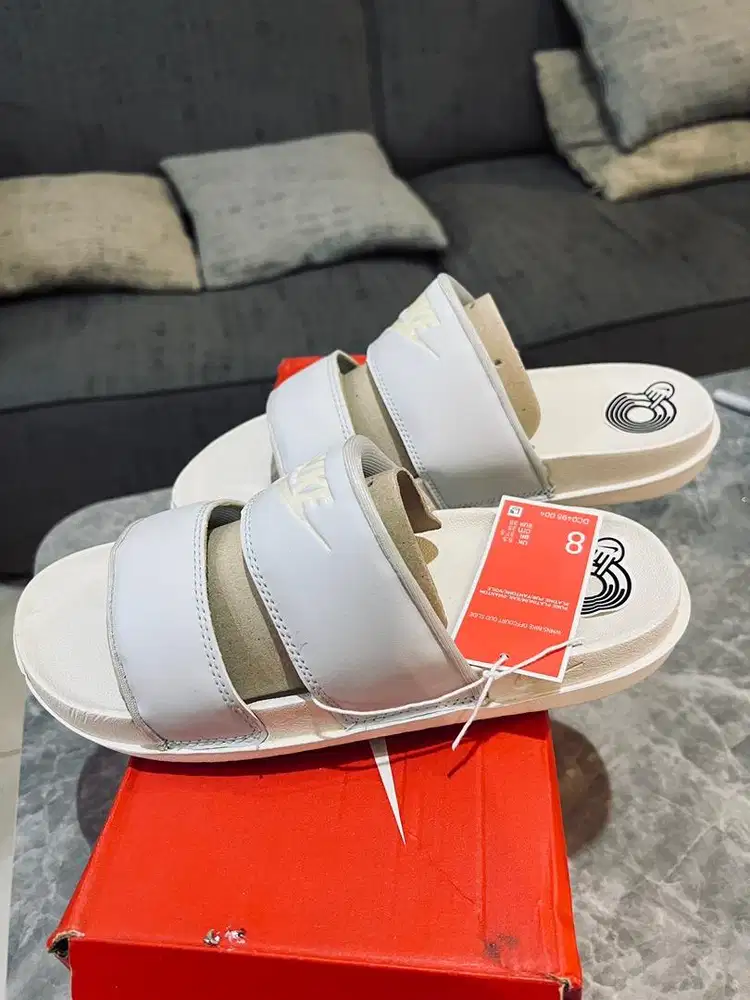 Nike Offcourt Duo Slide Wanita Putih – BNWT (Tag + Box)
