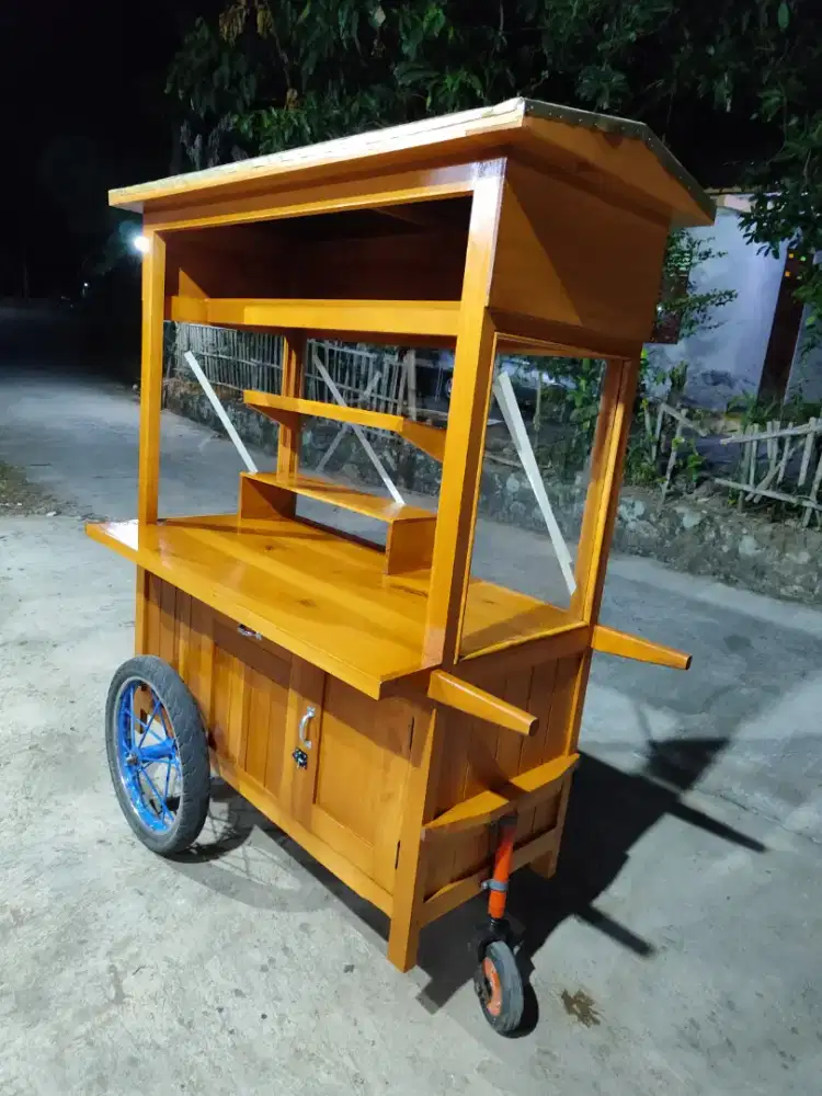 Gerobak Angkringan jg Melayani Pesanan Grobak Bakso Mie Bubur Sate dlL