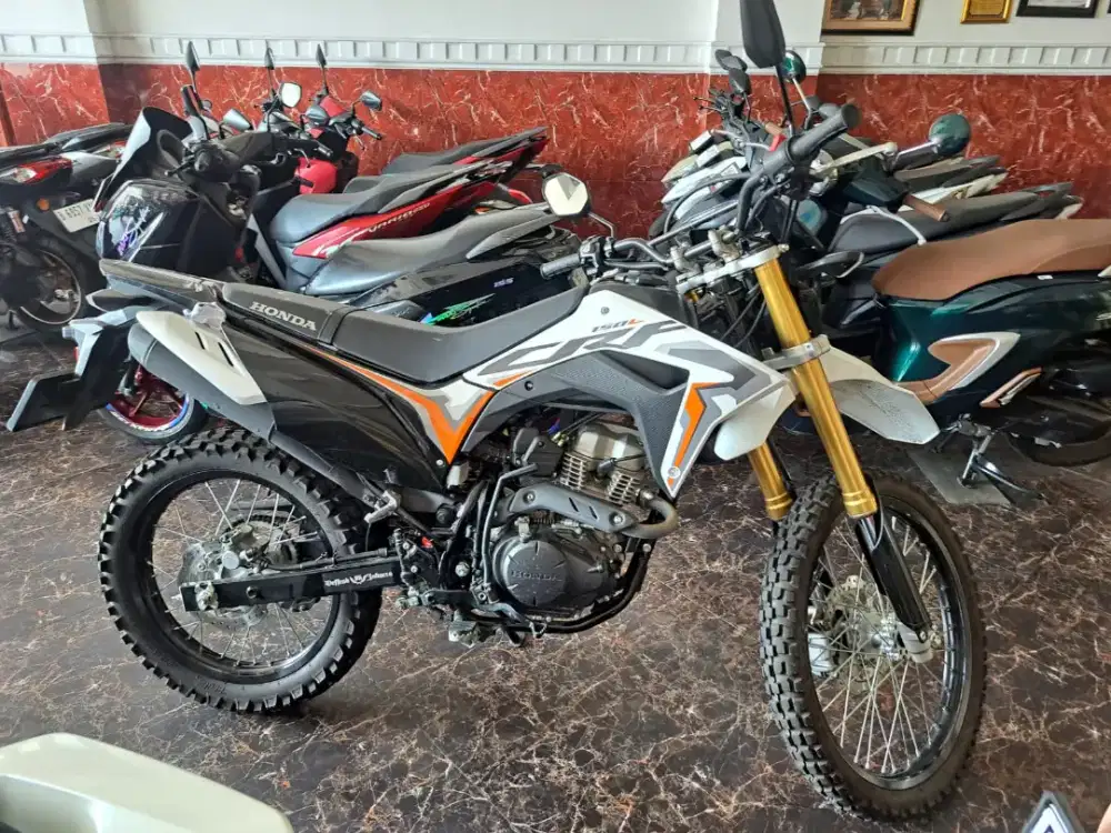 HUB IMA DP PROMO HONDA CRF 150 L 2025 KM LOW , SYARAT KTP & KK