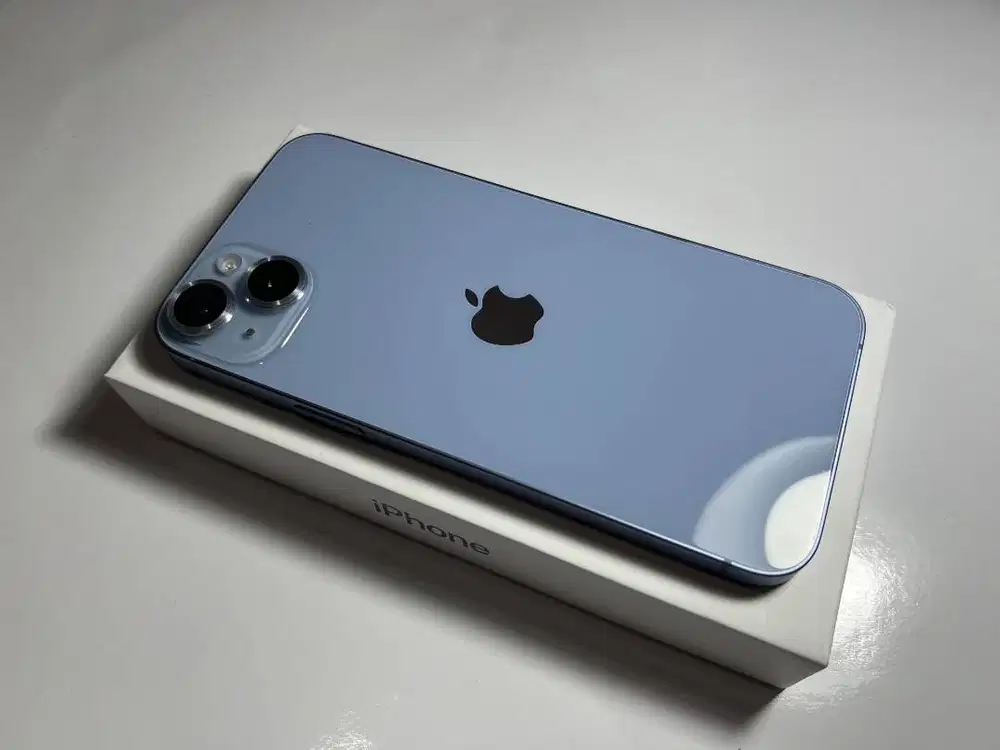 iPhone 14 Plus 128GB Blue - Sinyal Aman Selamanya (Inter Bea Cukai)