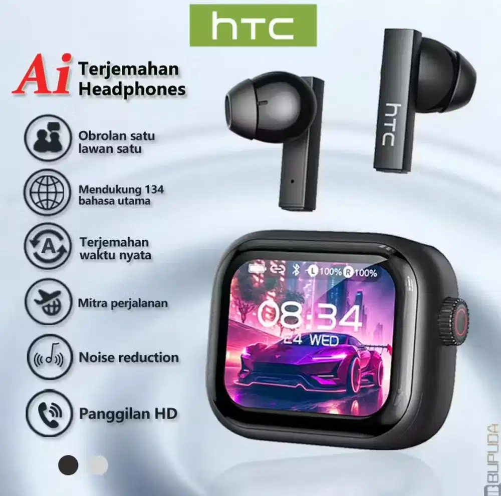 Headphone HTC NEO 40 TWS, LCD Smart screen multi-function