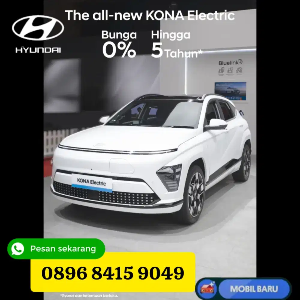hyundai kona ev N-line style prime reguler signature kredit cash