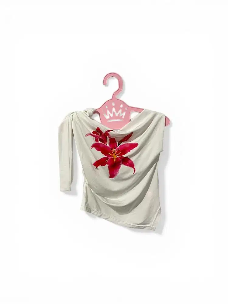 Asymmetrical One Shoulder Top