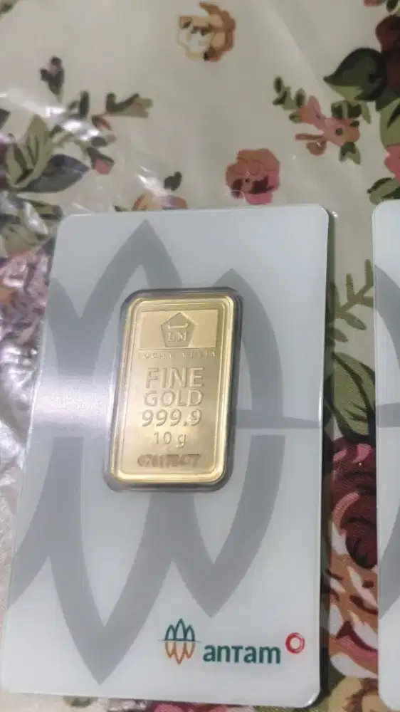 Logam mulia antam 10Gram cetakan tahun 2026