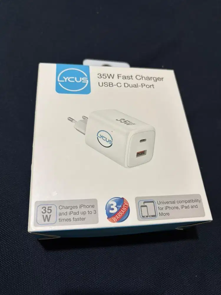 Charger Lycus 35 fast charging
