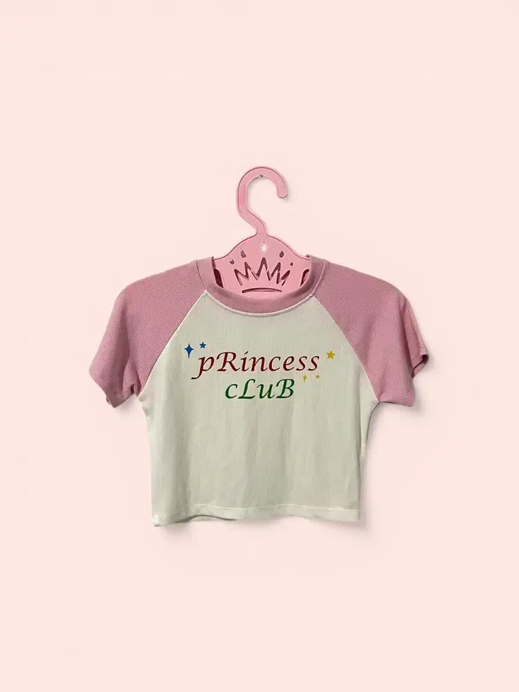 Crop Tops Princess Club