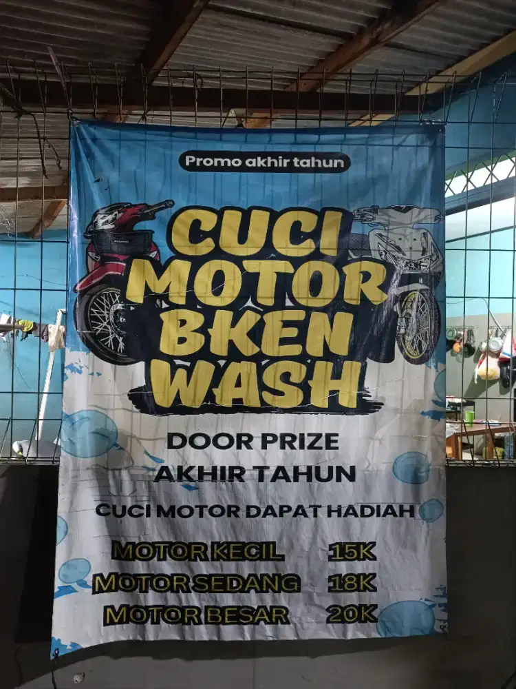 Steam motor dan warkop Depok timur