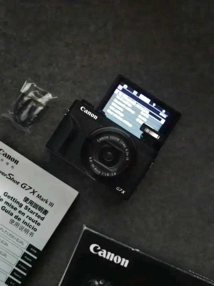 Canon DSLR powershot g7x Mark II