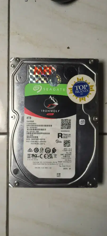 Beli Seagate IronWolf 8Tb BONUS Sodimm DDR4 VenomRX 16Gb