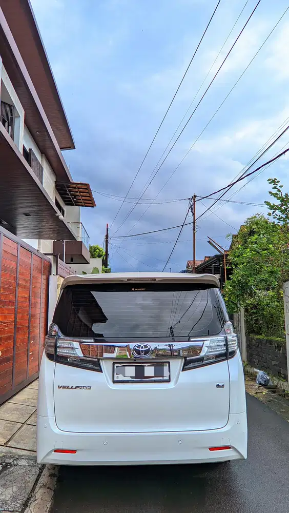 Toyota Vellfire 2015 Bensin