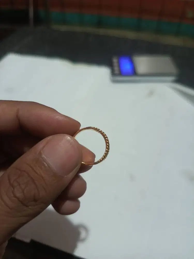 Cincin Emas 2 Gram Harga 800rb Nego Sampai Jadi (Kode H)