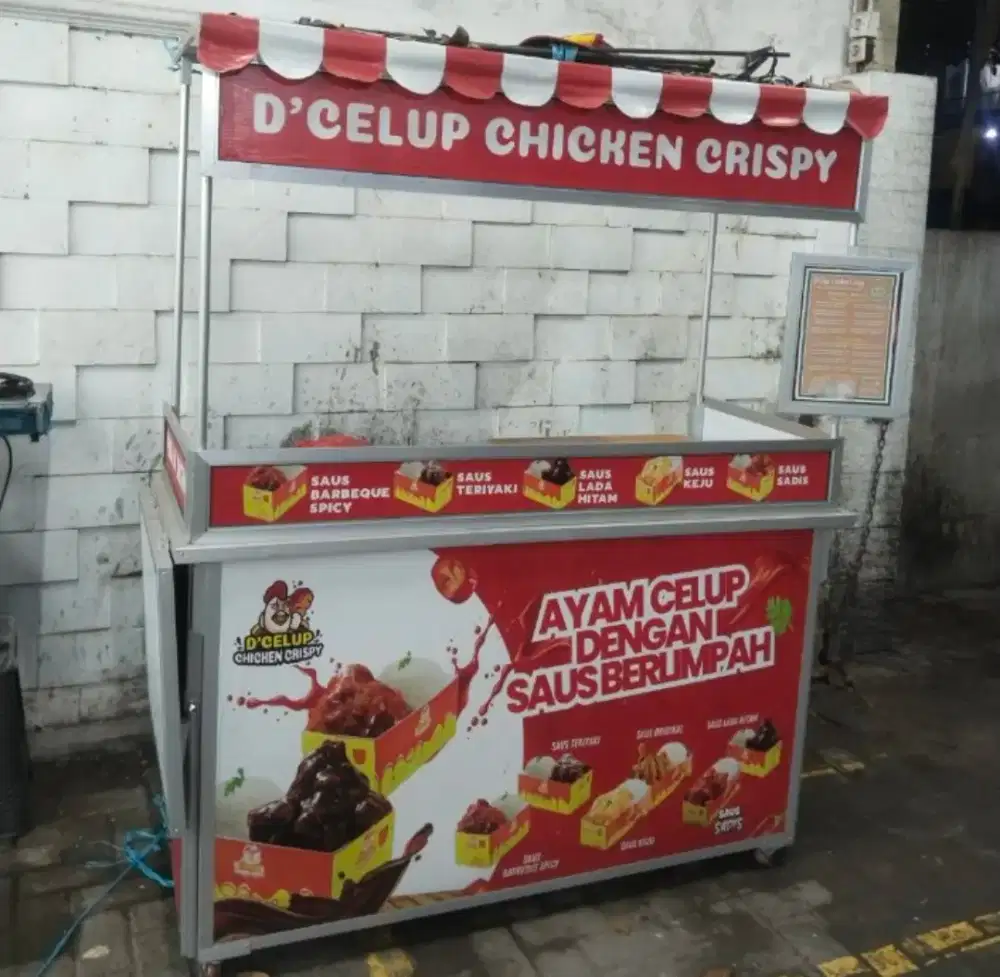 Gerobak Portable Jumbo