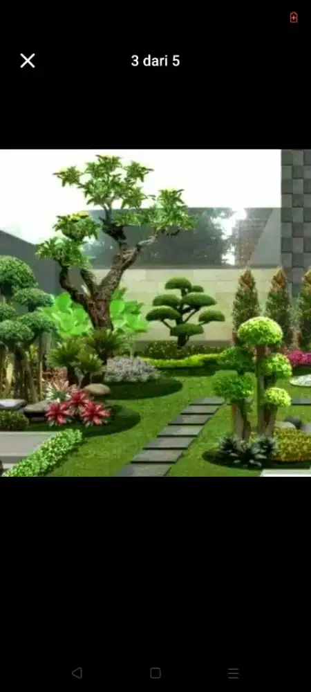 Jasa pembuatan taman minimalis