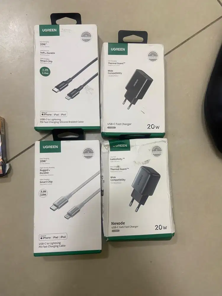 casan ugreen 20w 1 set iphone