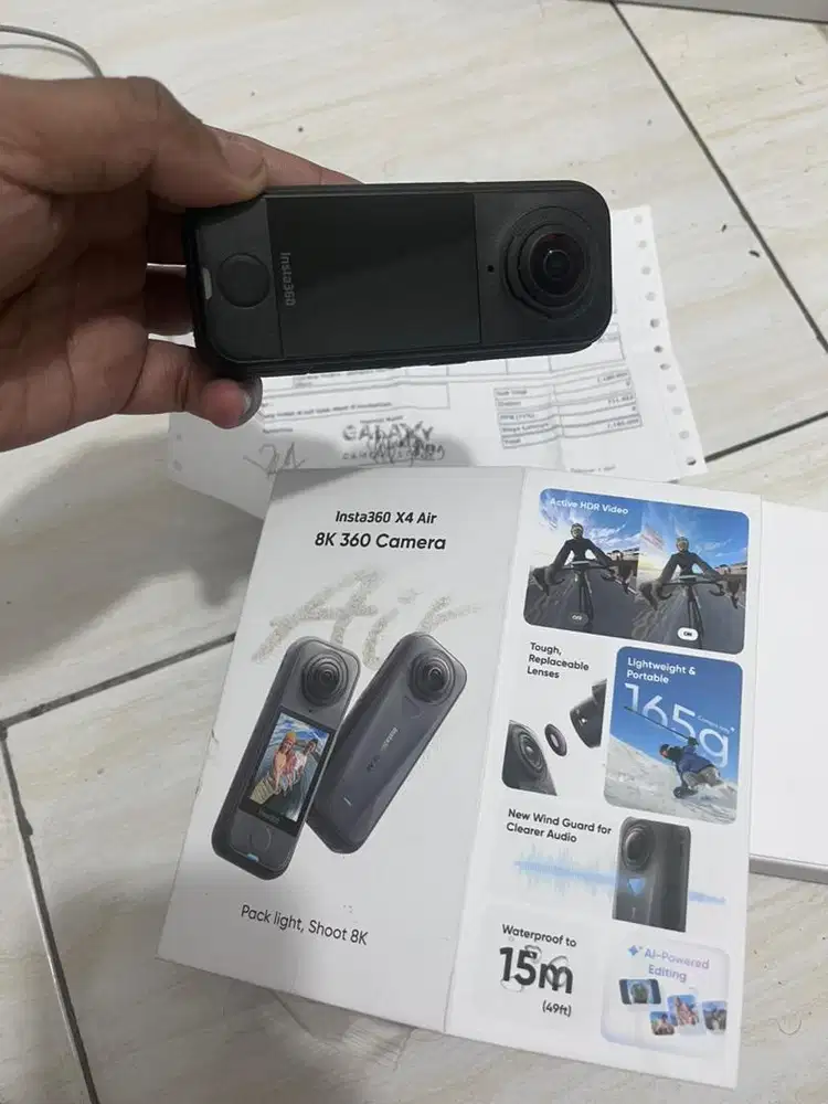 Camera insta 360 x4 Air
