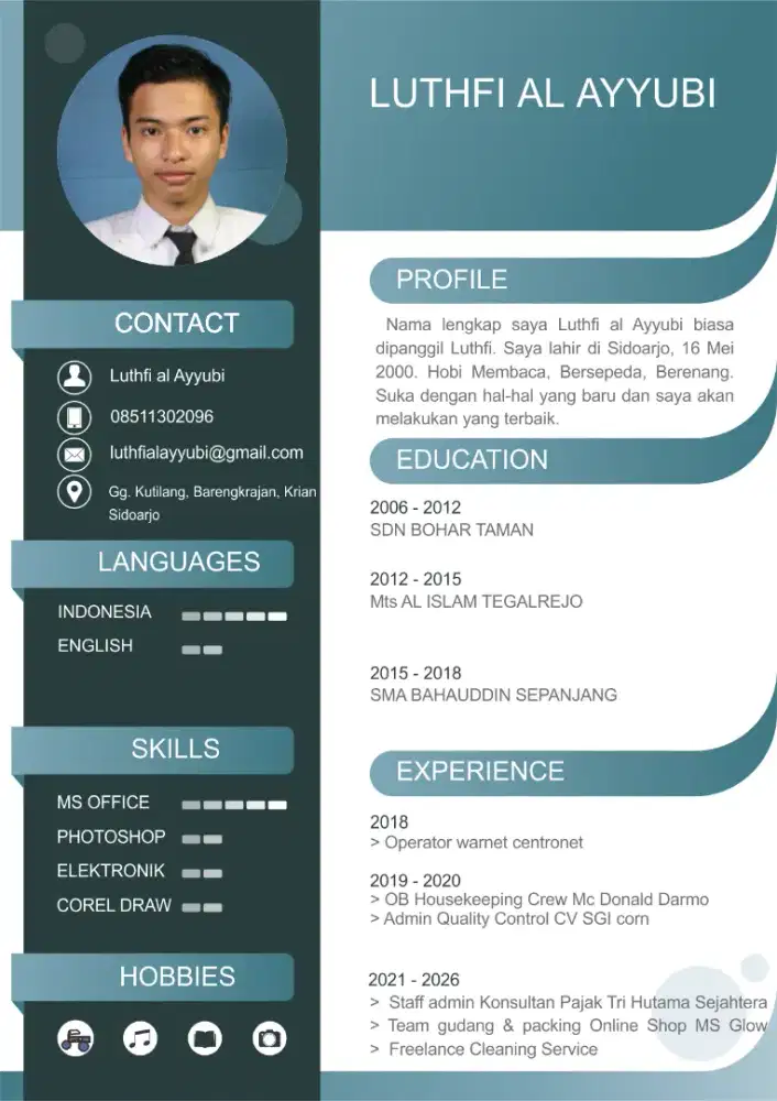 INFO LOKER untuk menyambung hidup