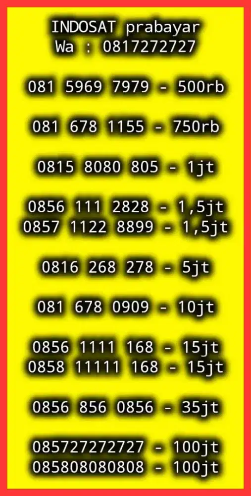 CANTIK KOLEKSI INDOSAT