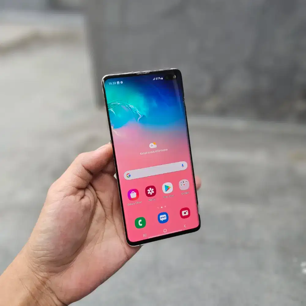 SAMSUNG GALAXY S10 PLUS SEIN 512 GB BACKDOOR CERAMIC MINUS RETAK