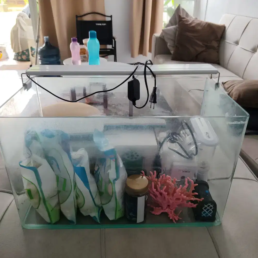 Aquarium set lengkap