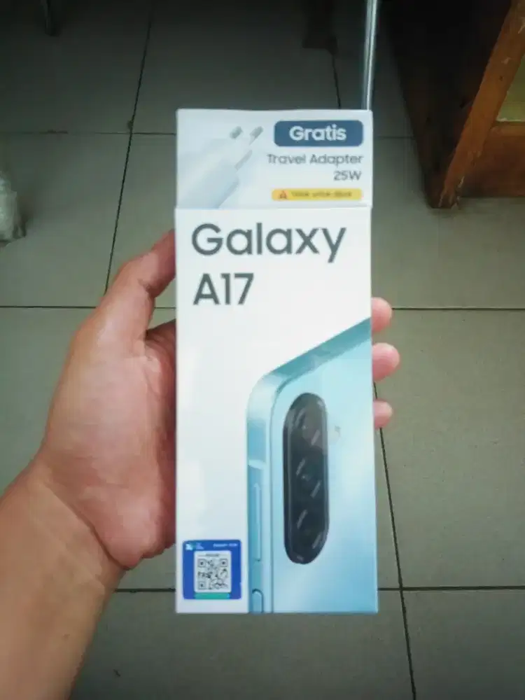 Hp Samsung A17 4G 8/256 blue , BARU SEGEL BOX